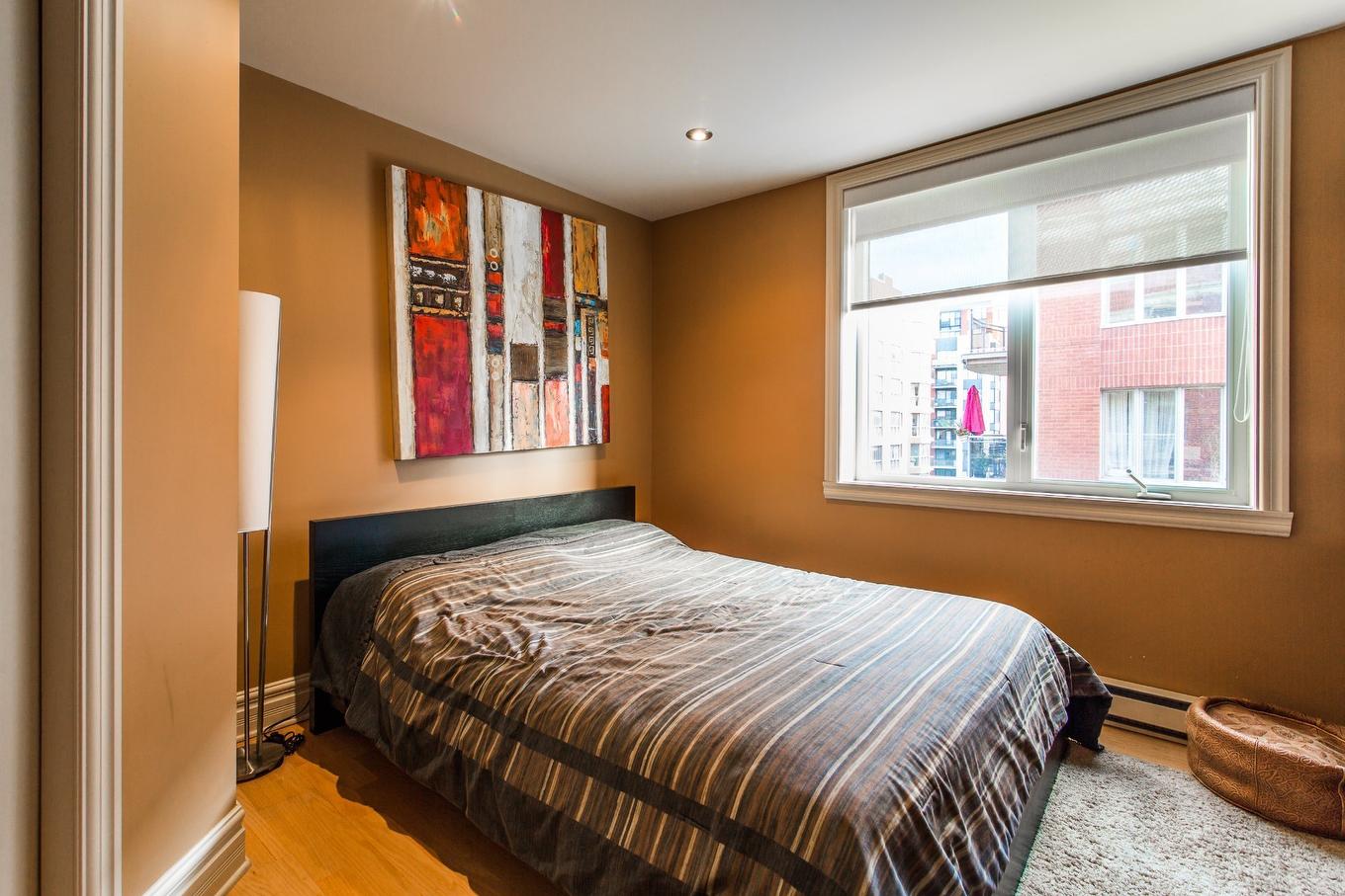 Bedroom - 409-505 Rue Lucien-L'Allier, Montréal (Ville-Marie), QC - Indoor Photo Showing Bedroom