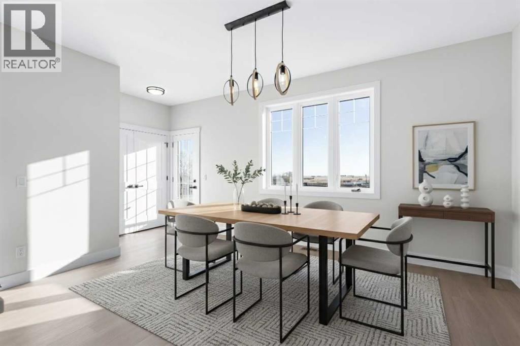 1905 Mccaskill Drive, Crossfield, AB - Indoor Photo Showing Dining Room