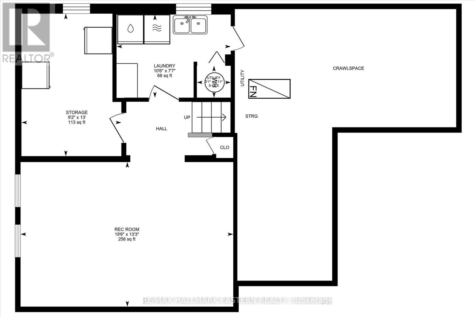 Basement floor plan - 1601 Rocklands Road, Peterborough (Monaghan Ward 2), ON - Other