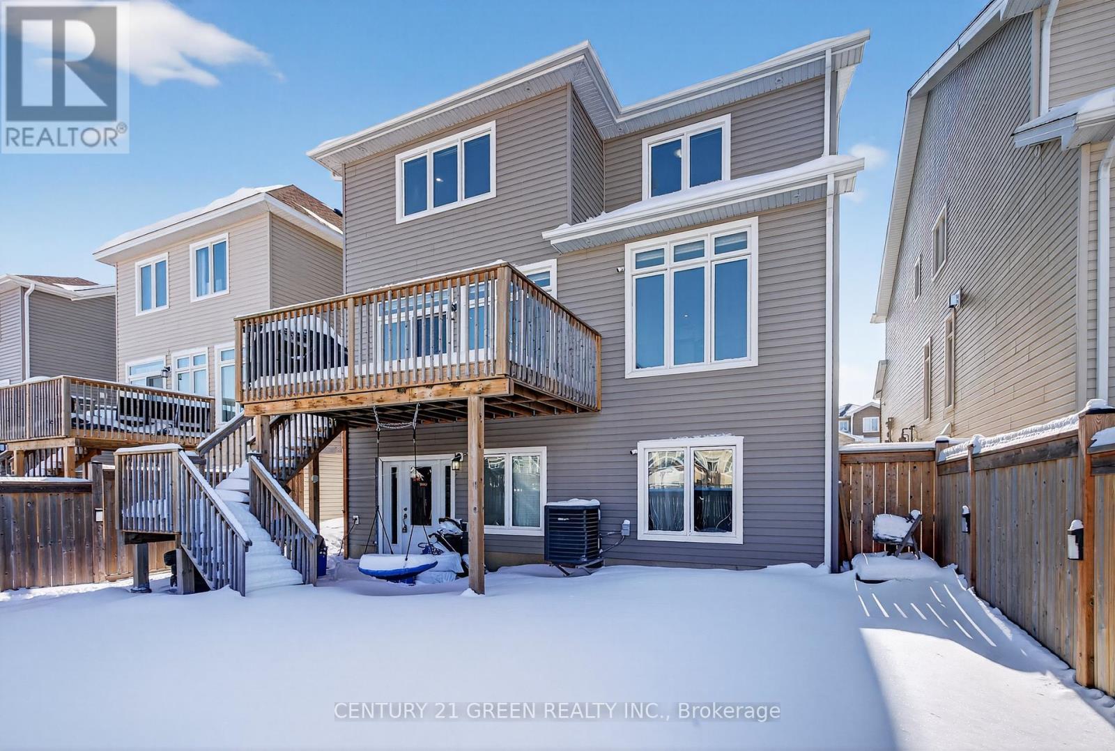 Backyard with Walkin Entrance to Basement( Legal ) - 645 Gwen Avenue, Kingston, ON - Outdoor With Deck Patio Veranda With Exterior