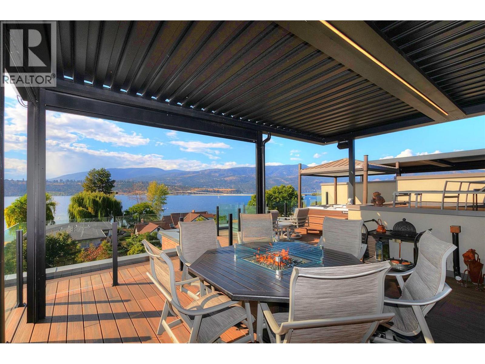 2245 Abbott Street Unit# 301, Kelowna, BC - Outdoor With Deck Patio Veranda With View With Exterior
