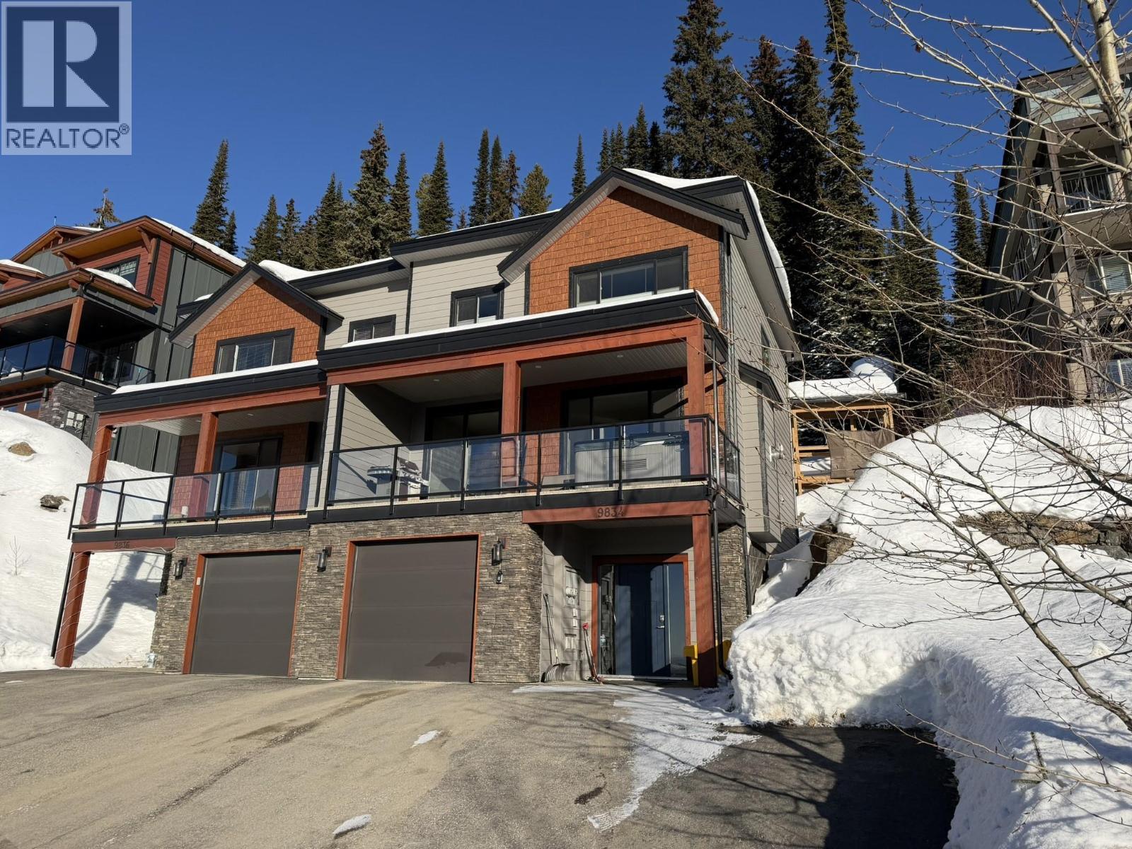 9834 Cathedral Drive, Silver Star, BC - Outdoor With Facade