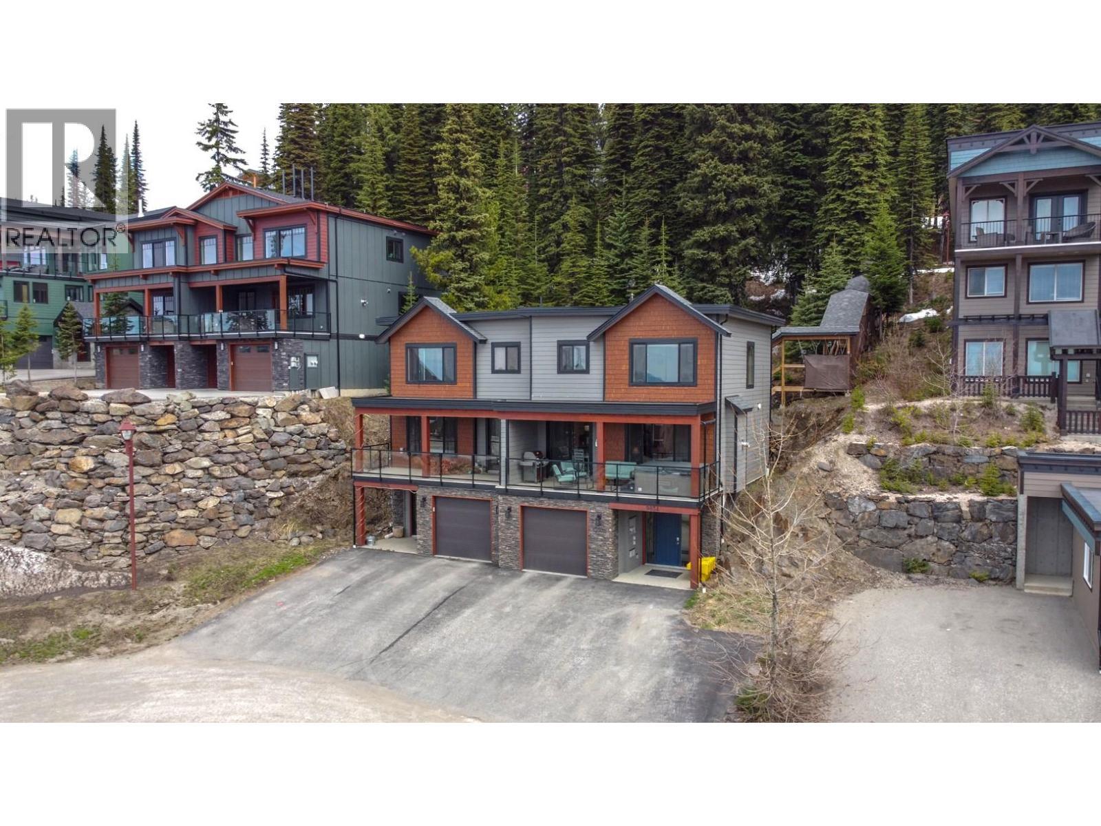 9834 Cathedral Drive, Silver Star, BC - Outdoor With Facade