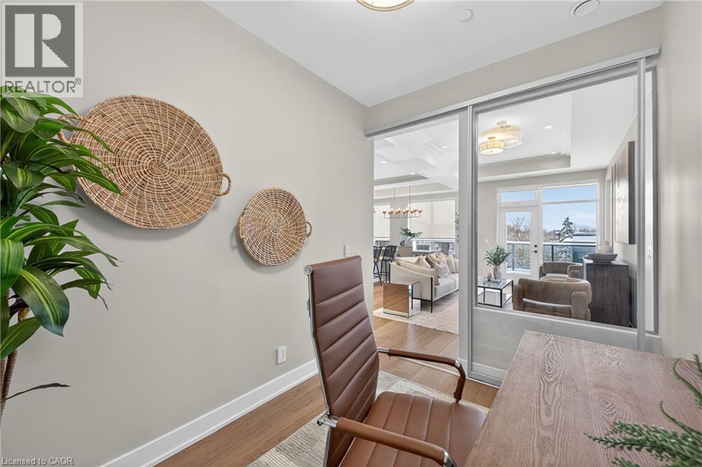 Office/den off the main living room - 123 Maurice Drive Unit# 401, Oakville, ON - Indoor