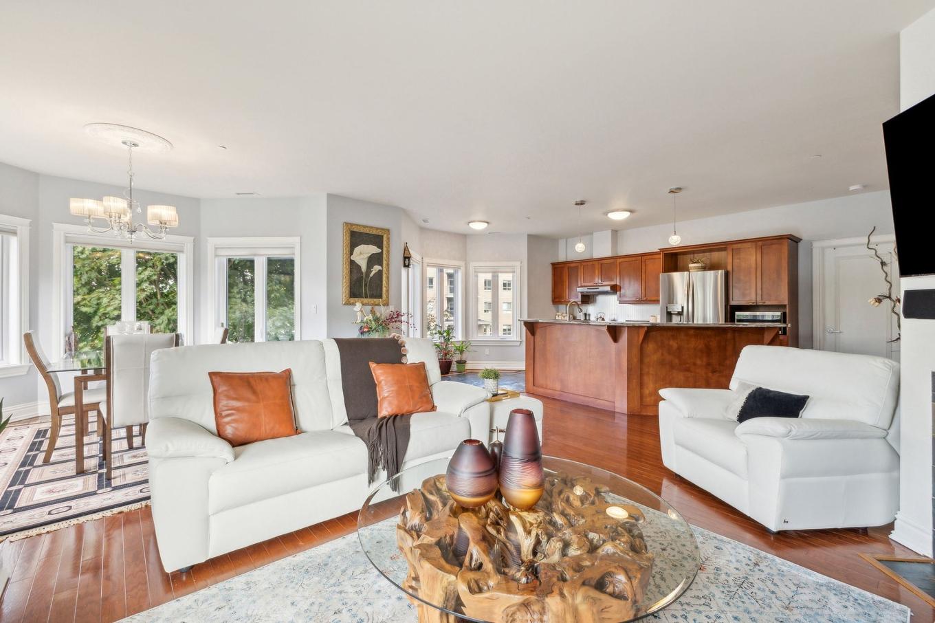 Vue d'ensemble - 201-100 Ch. Fraser, Gatineau (Aylmer), QC - Indoor Photo Showing Living Room