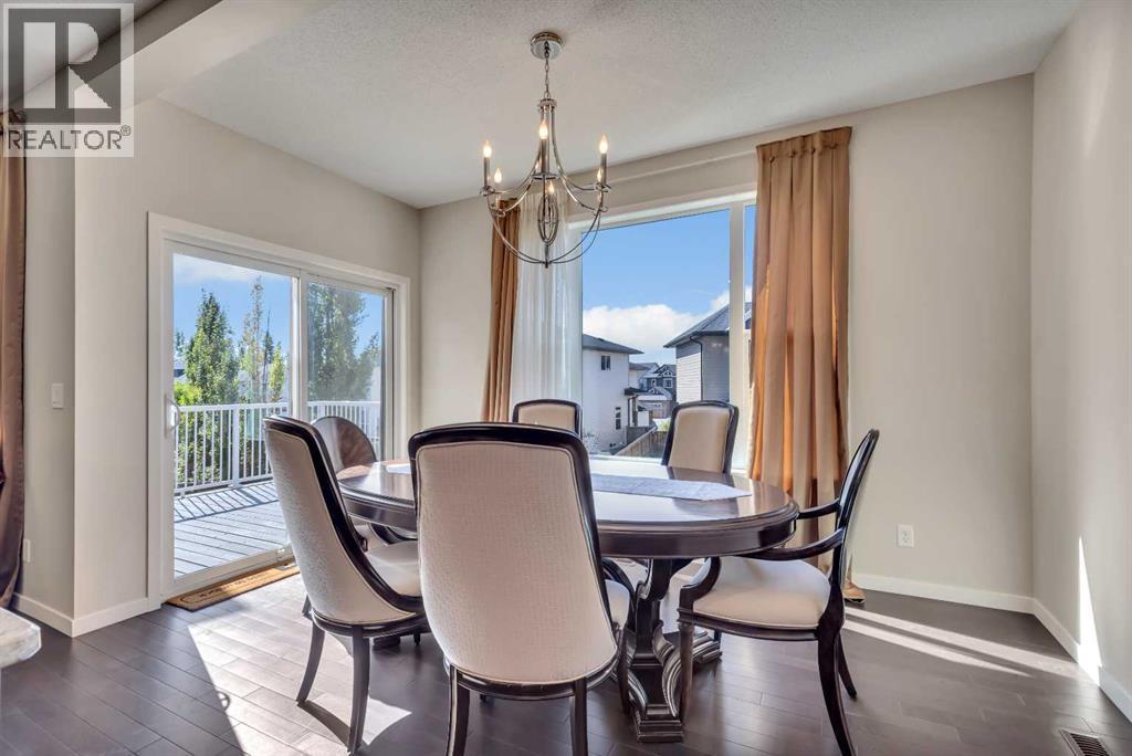 1544 Panatella Boulevard Nw, Calgary, AB - Indoor Photo Showing Dining Room
