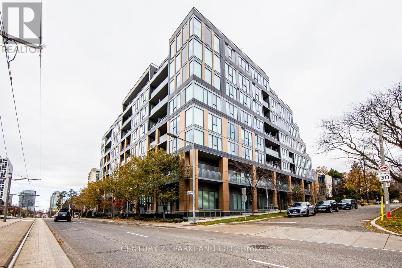 312 - 6 Parkwood Avenue, Toronto, ON - Outdoor With Balcony With Facade