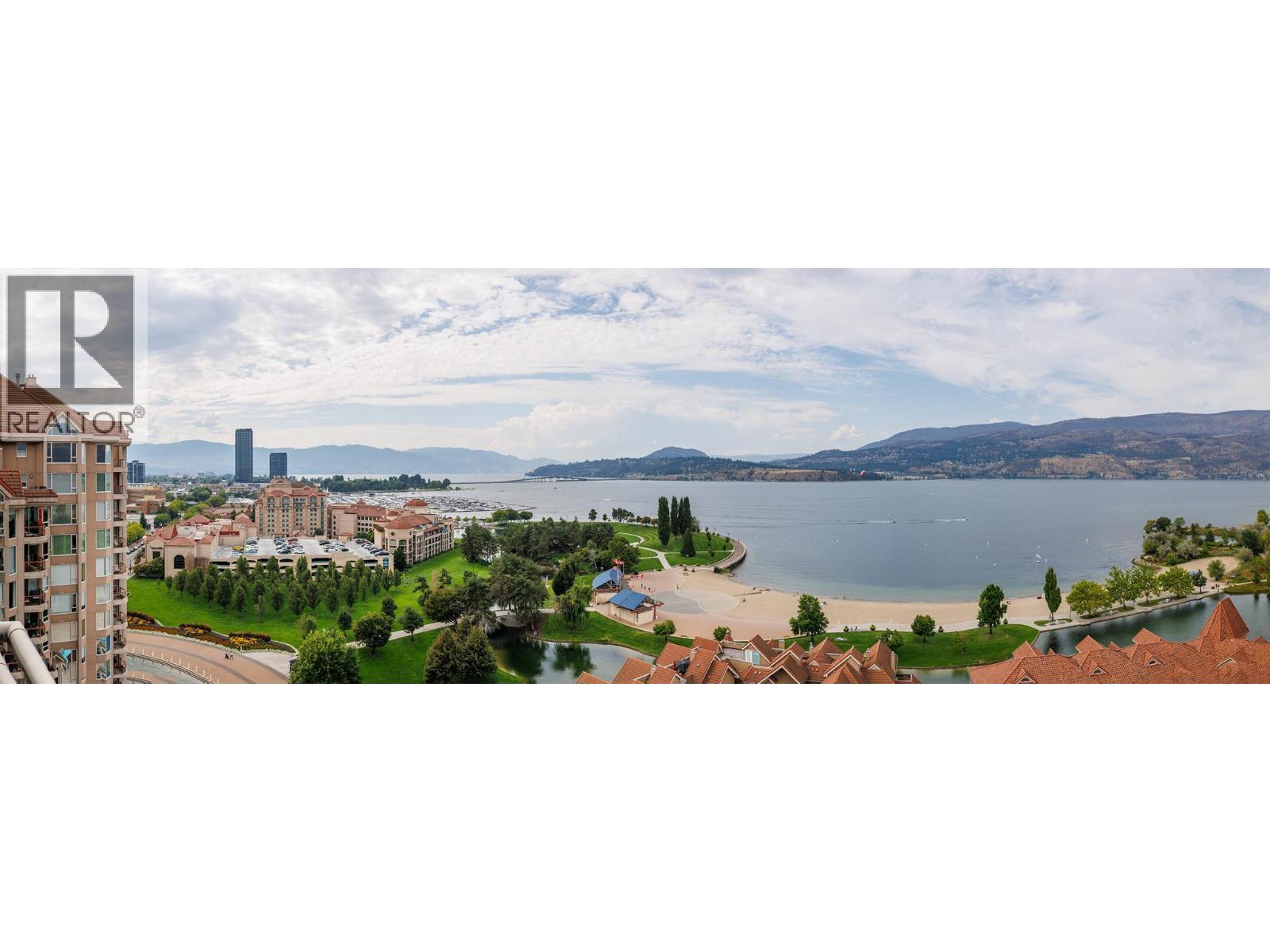 1152 Sunset Drive Unit# 1601, Kelowna, BC - Outdoor With Body Of Water With View