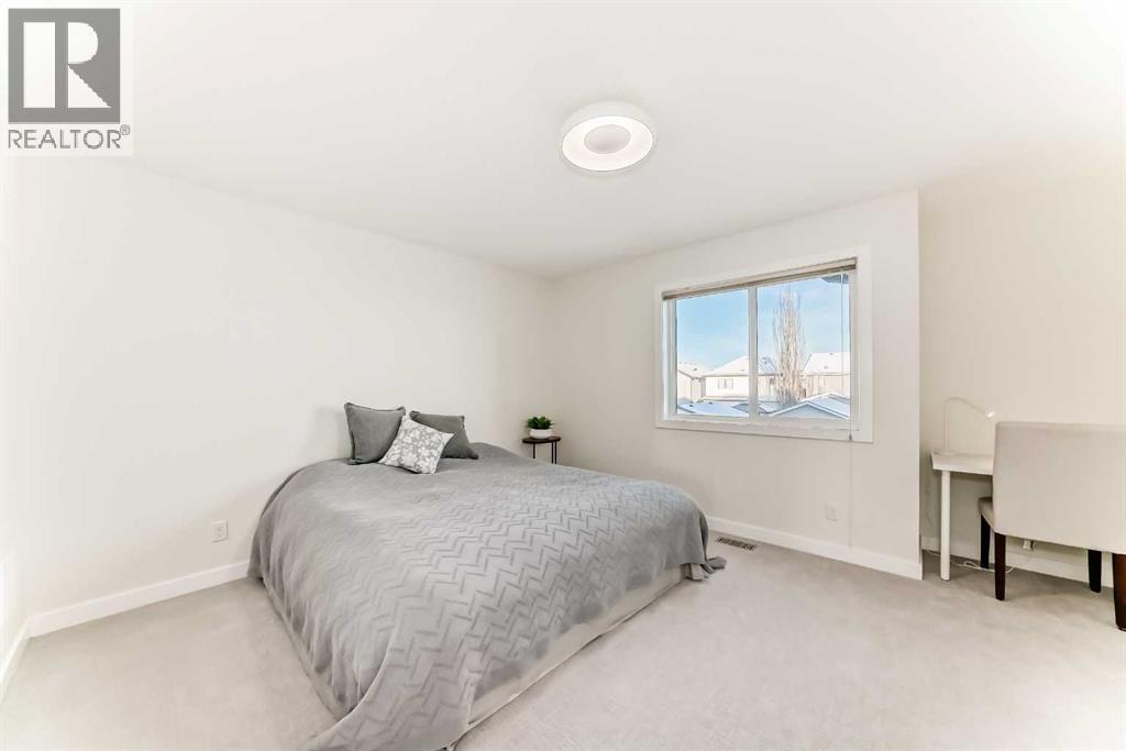 105 Elgin Meadows Circle Se, Calgary, AB - Indoor Photo Showing Bedroom