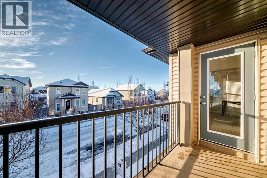 105 Elgin Meadows Circle Se, Calgary, AB - Outdoor With Balcony With Exterior