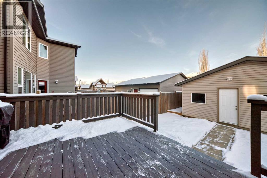 105 Elgin Meadows Circle Se, Calgary, AB - Outdoor With Deck Patio Veranda With Exterior