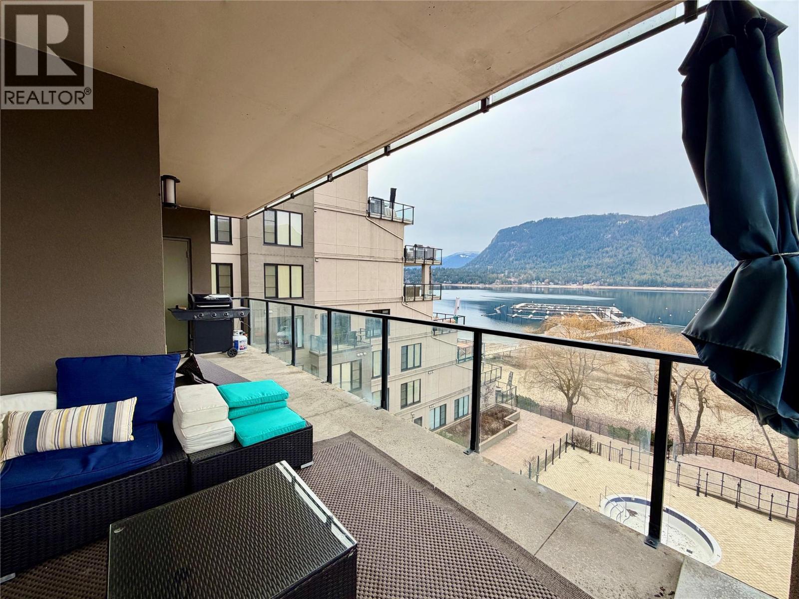 326 Mara Lake Lane Unit# 506, Sicamous, BC - Outdoor With Body Of Water With Balcony With Exterior