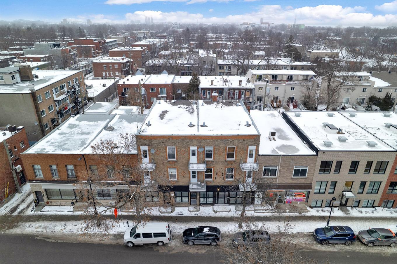 Aerial photo - 2307 - 2319 Rue Des Ormeaux, Montréal (Mercier/Hochelaga-Maisonneuve), QC