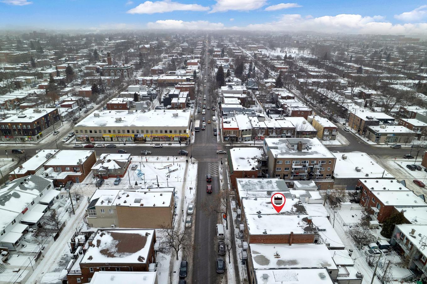 Aerial photo - 2307 - 2319 Rue Des Ormeaux, Montréal (Mercier/Hochelaga-Maisonneuve), QC