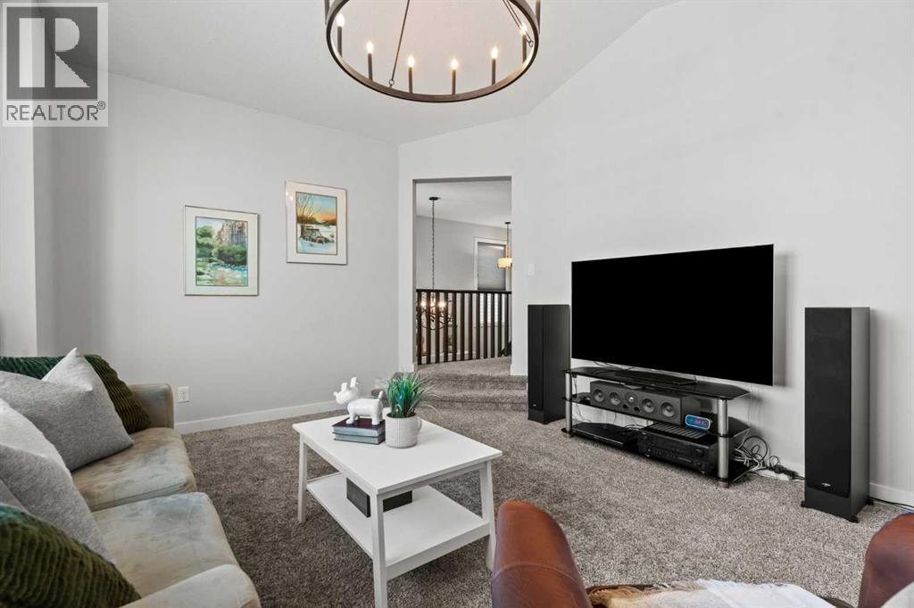 Flooded with natural light - 69 Ravenskirk Close Se, Airdrie, AB - Indoor Photo Showing Living Room