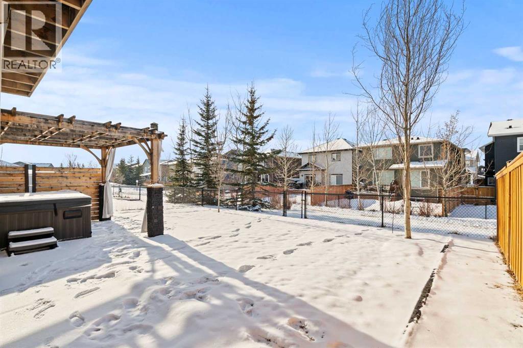 Fenced in yard - 69 Ravenskirk Close Se, Airdrie, AB - Outdoor