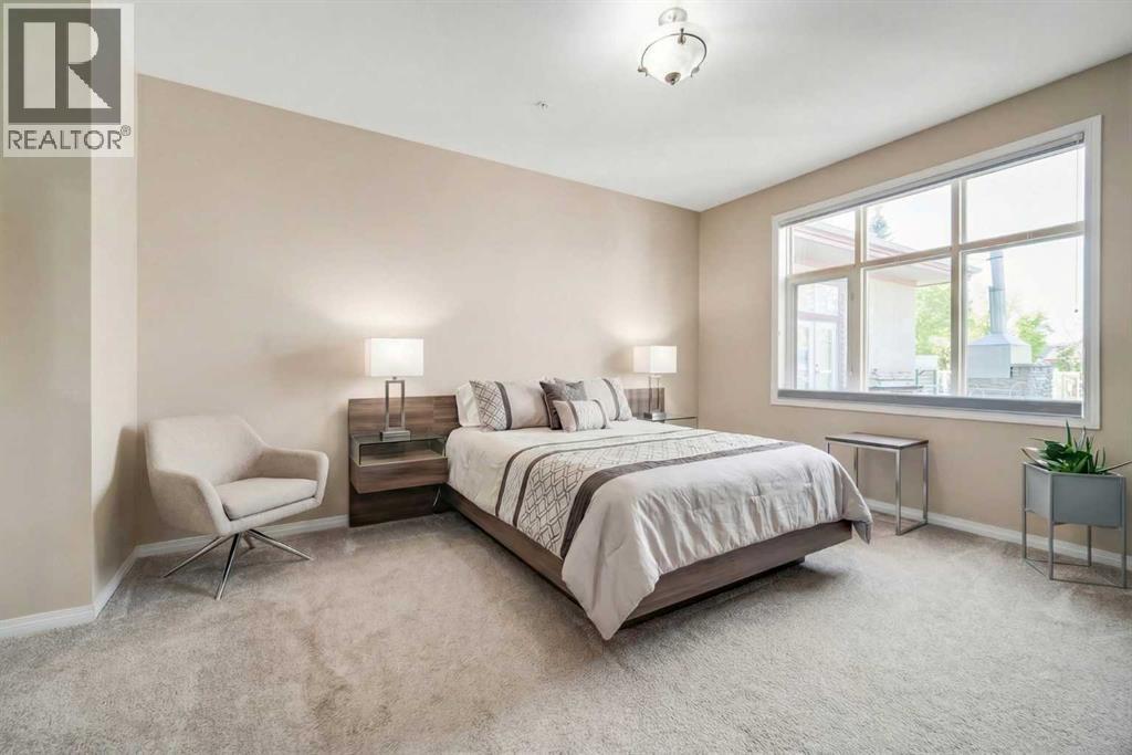 1113, 1113 Lake Fraser Green Se, Calgary, AB - Indoor Photo Showing Bedroom