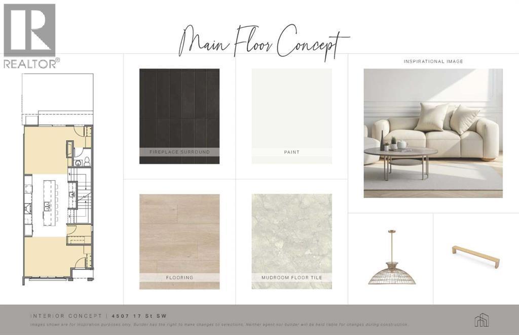 *Photos are for inspiration purposes only, actual layouts and finishes will vary - 4507 17 Street Sw, Calgary, AB - Other