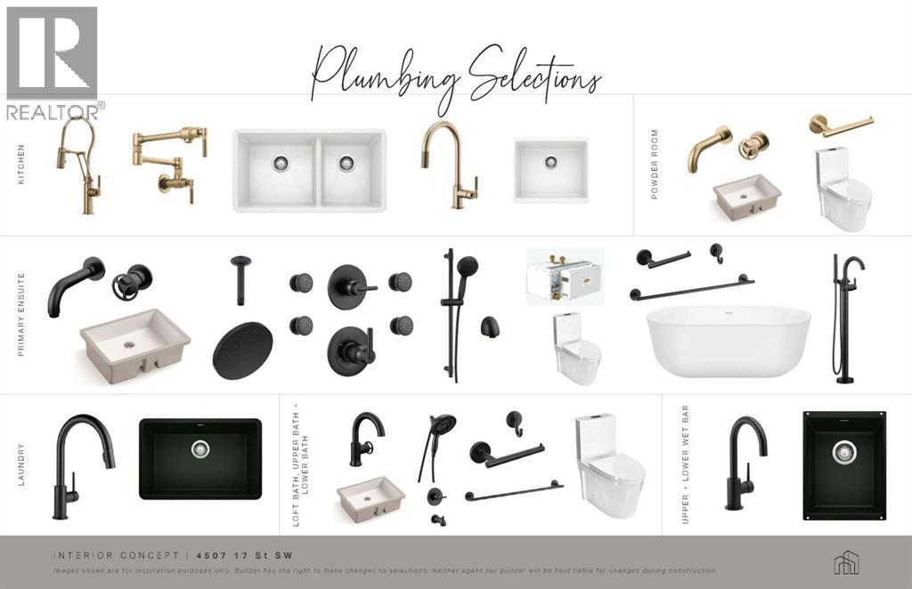 *Photos are for inspiration purposes only, actual layouts and finishes will vary - 4507 17 Street Sw, Calgary, AB - Other