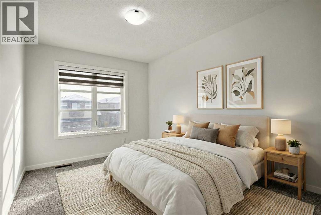 223 Savanna Way Ne, Calgary, AB - Indoor Photo Showing Bedroom