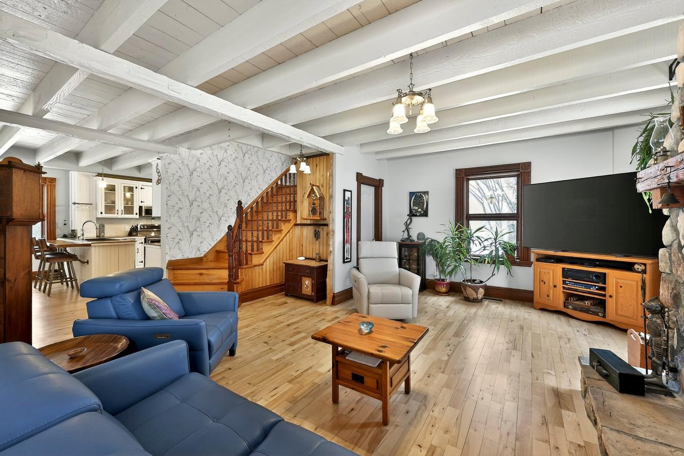 Salon - 57 Mtée De L'Église, Mille-Isles, QC - Indoor Photo Showing Living Room
