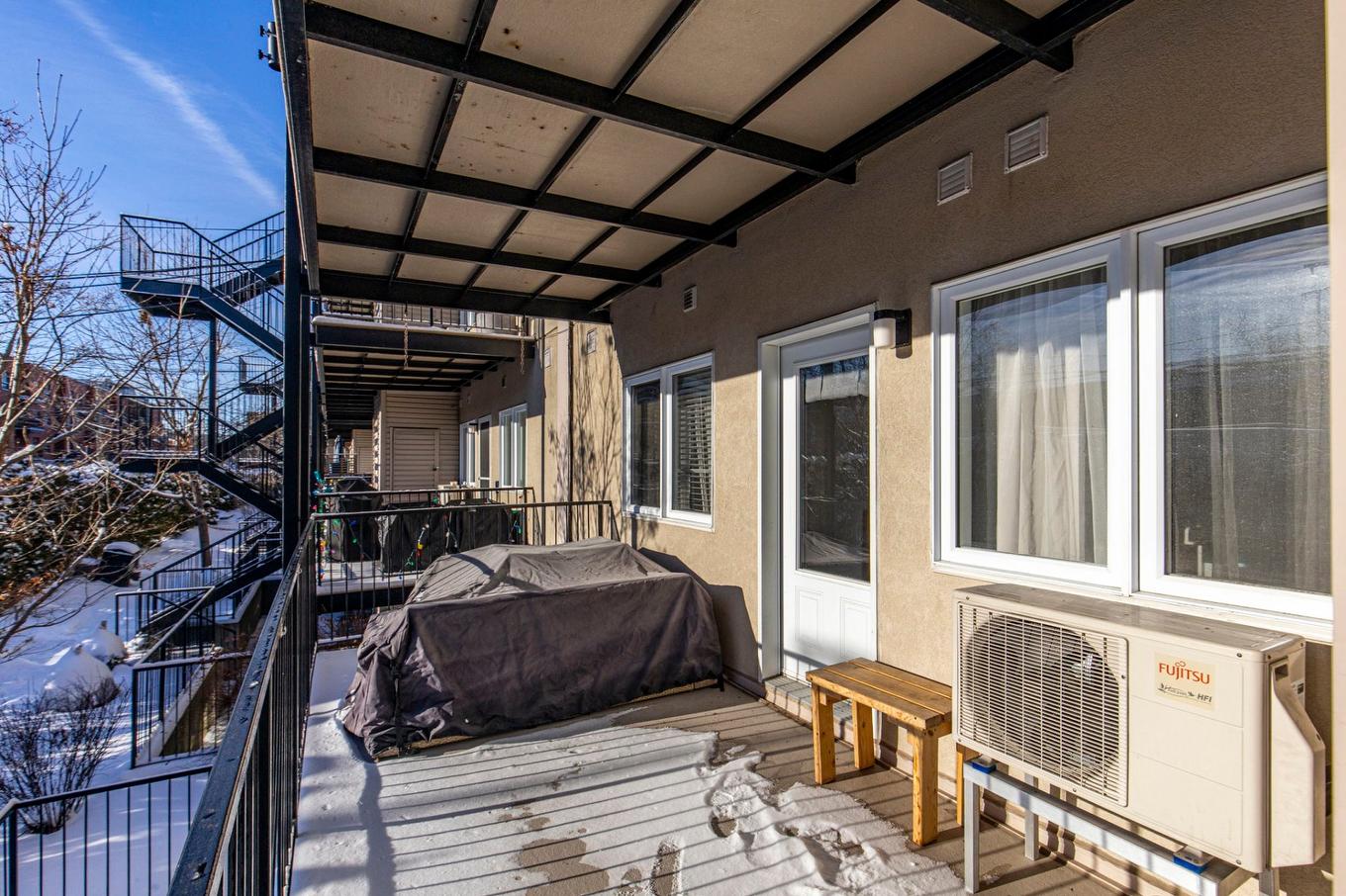 Balcony - 3-2032 Rue Viau, Montréal (Mercier/Hochelaga-Maisonneuve), QC - Outdoor With Exterior