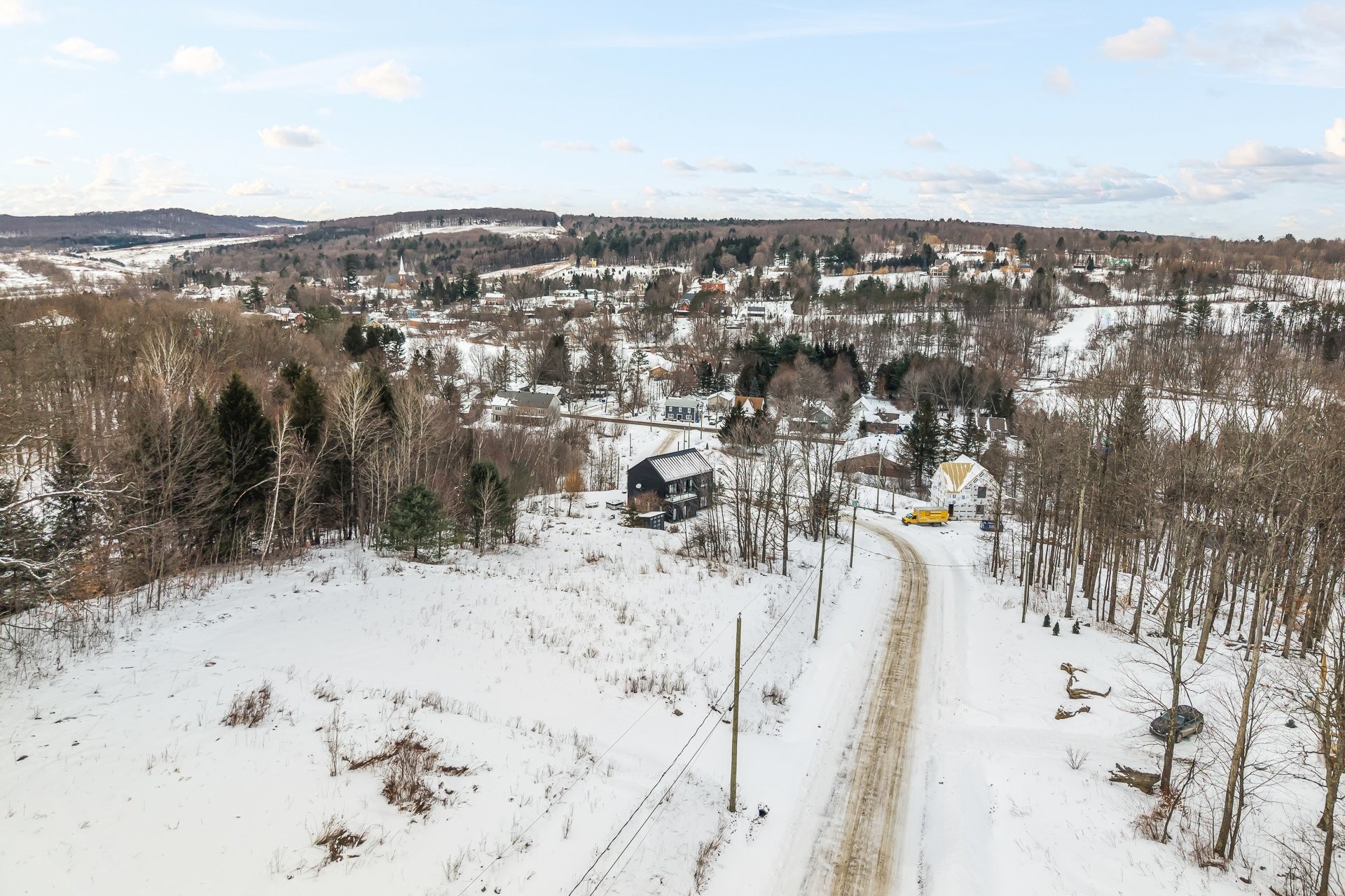 Vue d'ensemble - Rue De La Liberté, Frelighsburg, QC