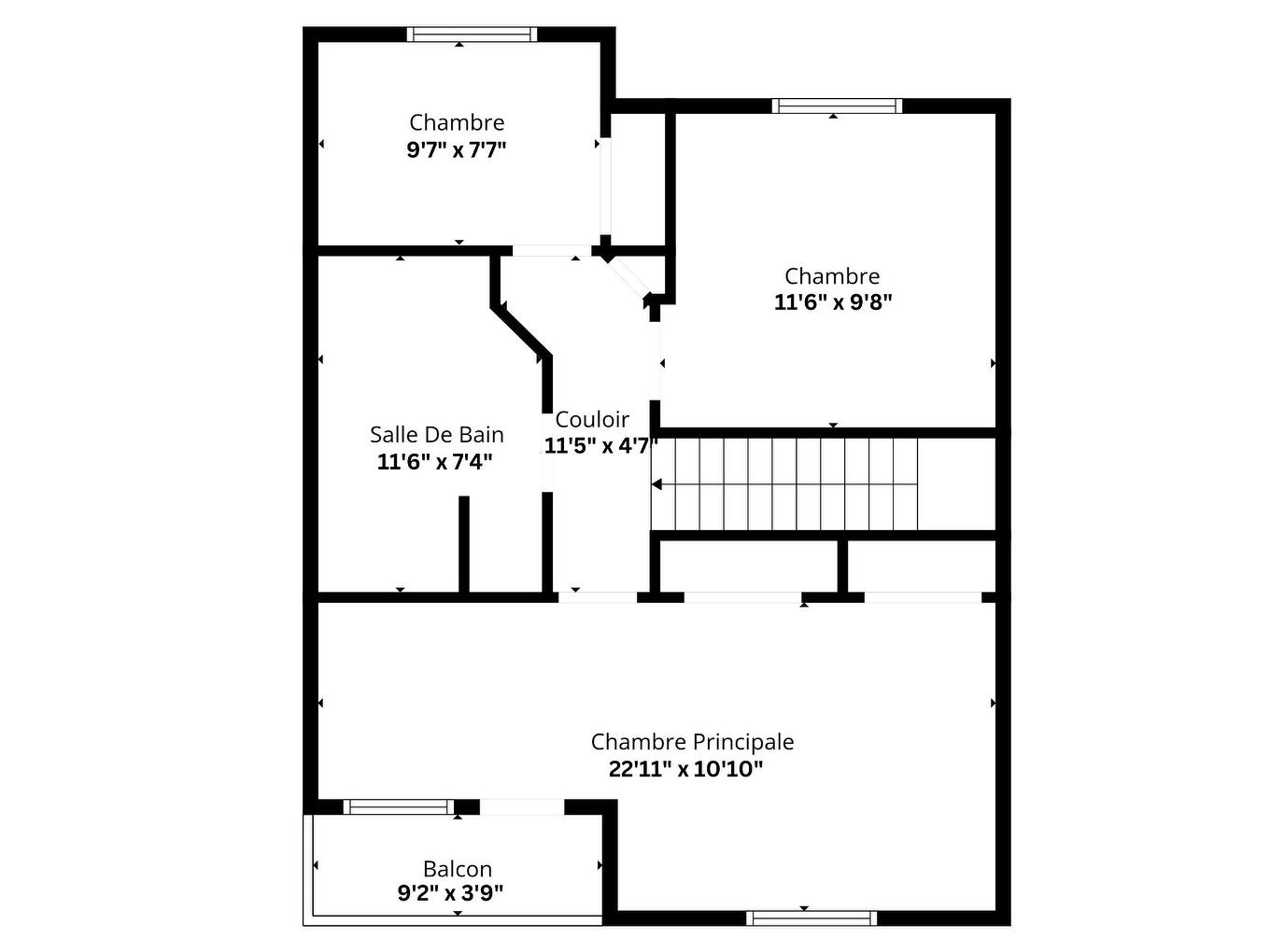 Plan (croquis) - 1276 Rue Toussaint-Trudeau, Chambly, QC - Other