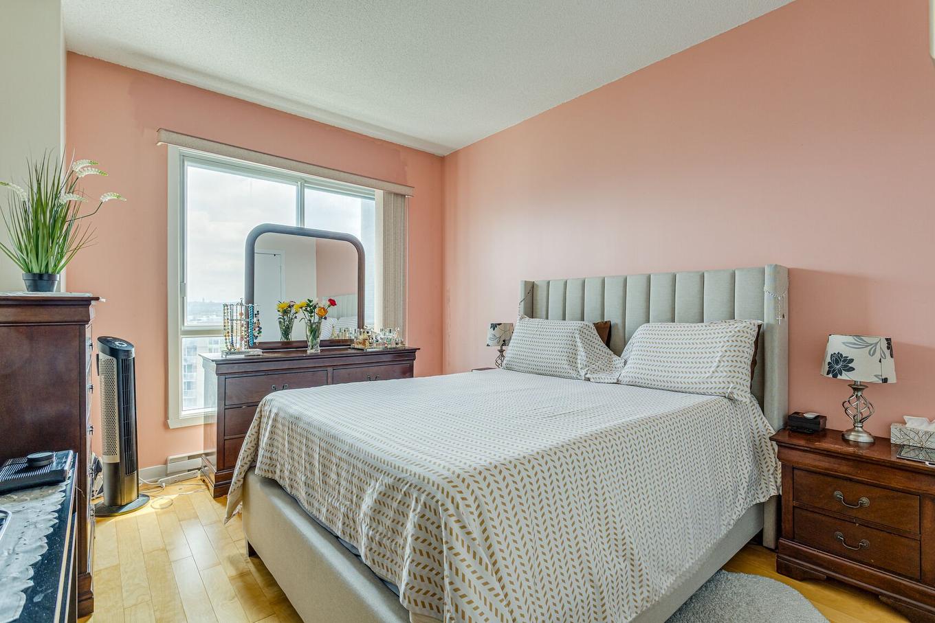 Chambre à coucher principale - 1409-10150 Place De L'Acadie, Montréal (Ahuntsic-Cartierville), QC - Indoor Photo Showing Bedroom