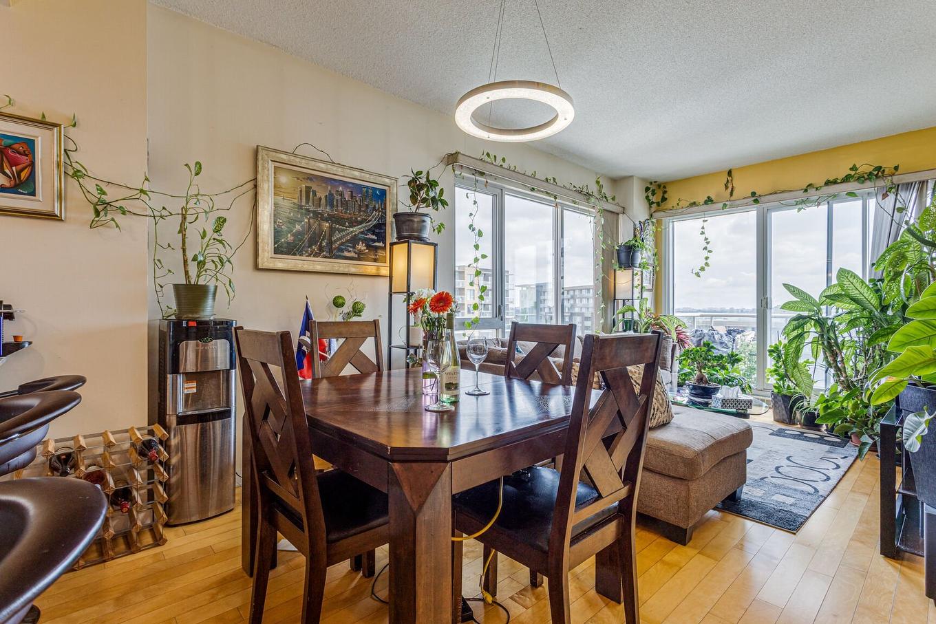Vue d'ensemble - 1409-10150 Place De L'Acadie, Montréal (Ahuntsic-Cartierville), QC - Indoor Photo Showing Dining Room