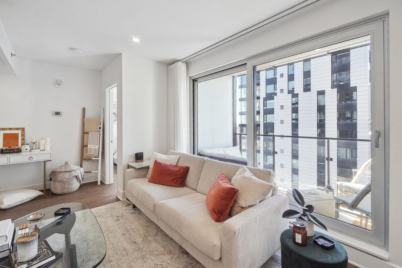 Living room - 1705-101 Rue Peel, Montréal (Le Sud-Ouest), QC - Indoor