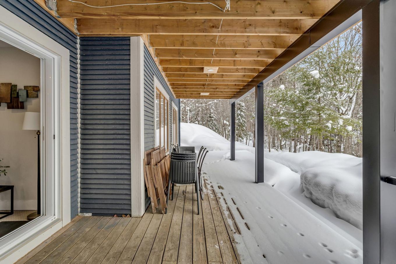 Terrasse - 33 Ch. Des Skieurs, Stoneham-Et-Tewkesbury, QC - Outdoor With Exterior