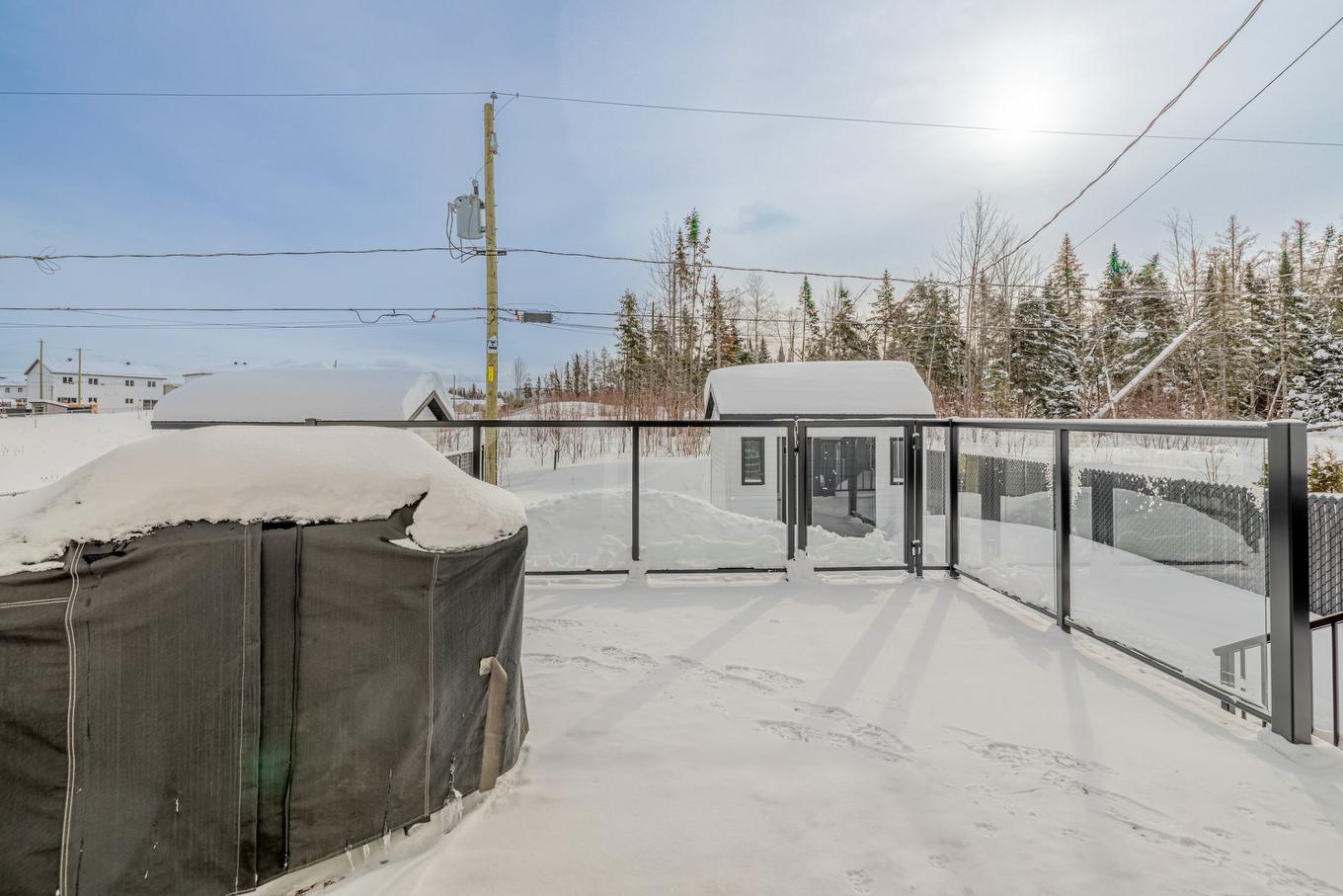 Terrasse - 25 Rue Robert-Laplante, Sainte-Catherine-De-La-Jacques-Cartier, QC - Outdoor