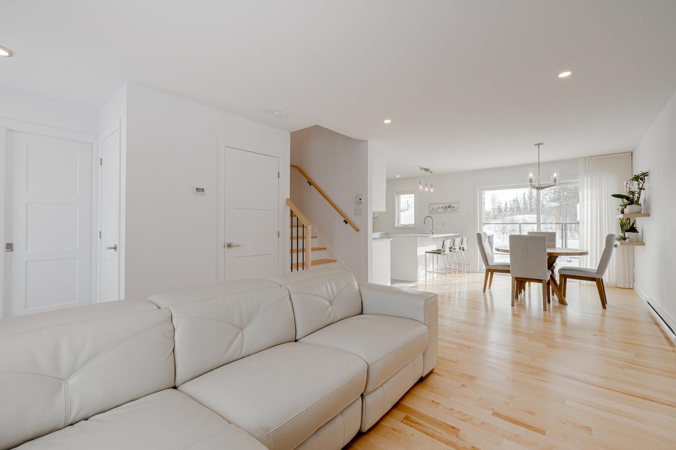 Salon - 25 Rue Robert-Laplante, Sainte-Catherine-De-La-Jacques-Cartier, QC - Indoor Photo Showing Living Room