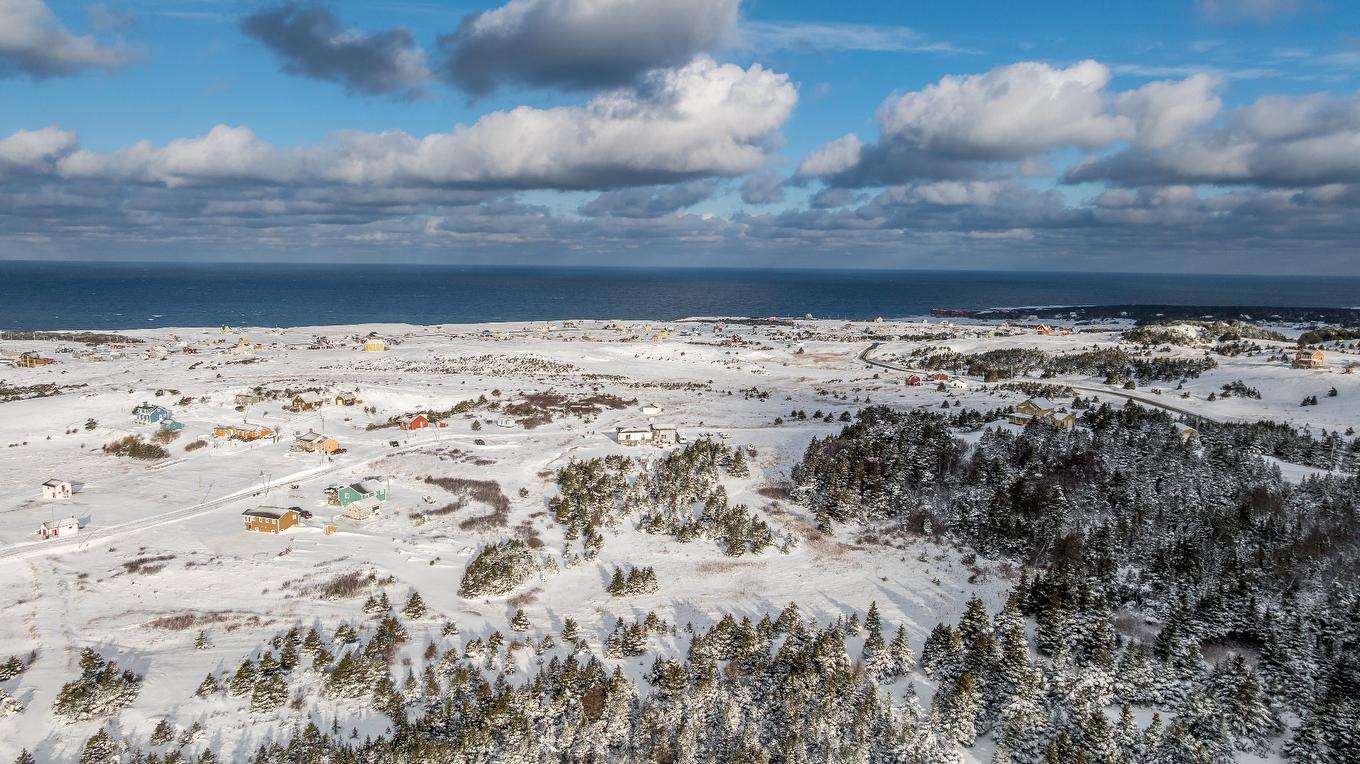 Photo aérienne - Ch. Déraspe, Les Îles-De-La-Madeleine, QC