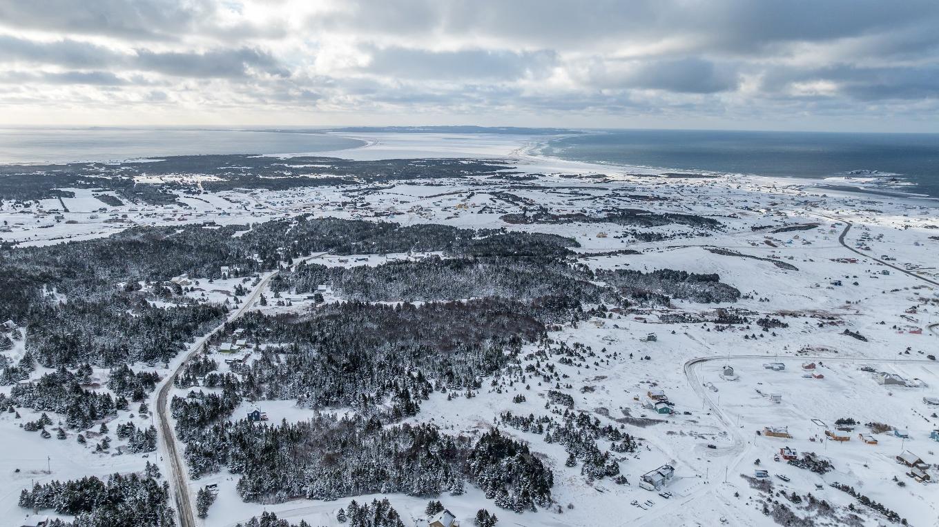 Photo aérienne - Ch. Déraspe, Les Îles-De-La-Madeleine, QC