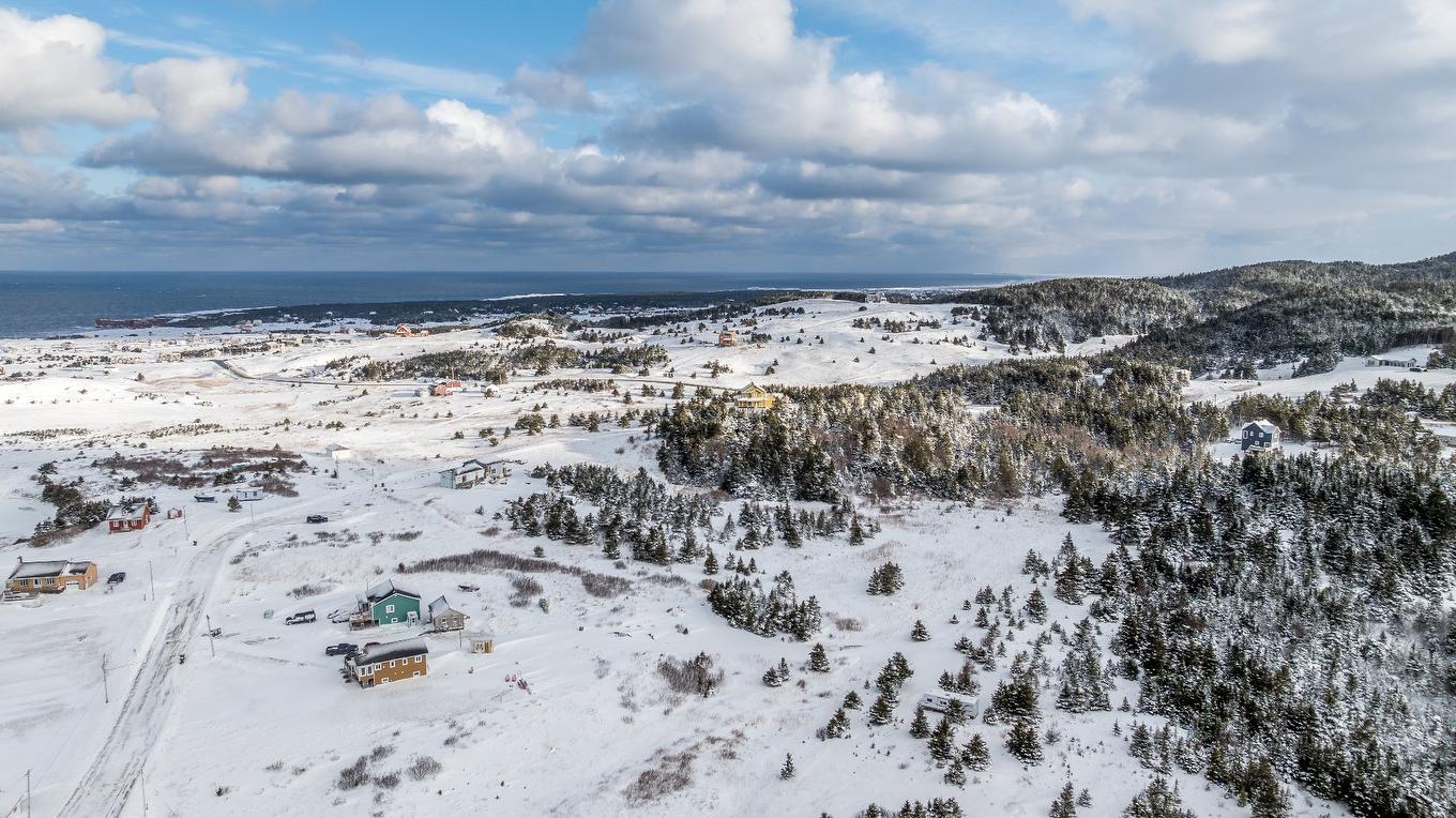 Photo aérienne - Ch. Déraspe, Les Îles-De-La-Madeleine, QC