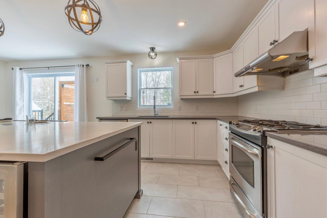 Kitchen - 1923 Rue Du Patrimoine, Saint-Lazare, QC - Indoor Photo Showing Kitchen With Double Sink