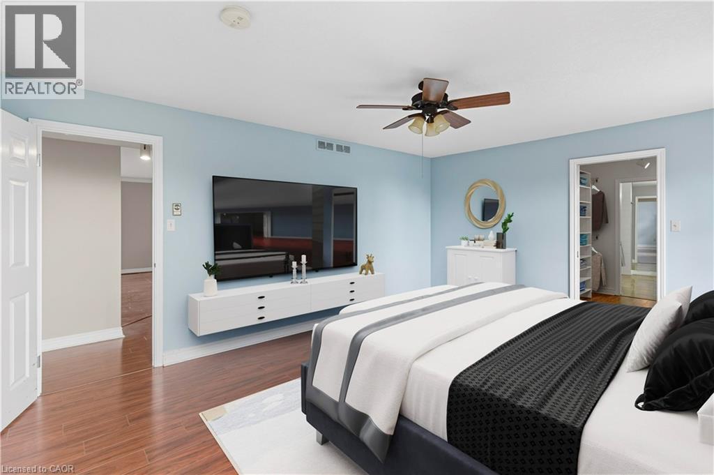 Virtually Staged - 20 Berkley Road Unit# 702, Cambridge, ON - Indoor Photo Showing Bedroom