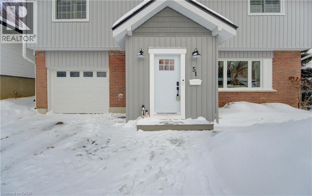 Updated and well maintained home - 51 Nathaniel Crescent, Kitchener, ON - Outdoor With Exterior