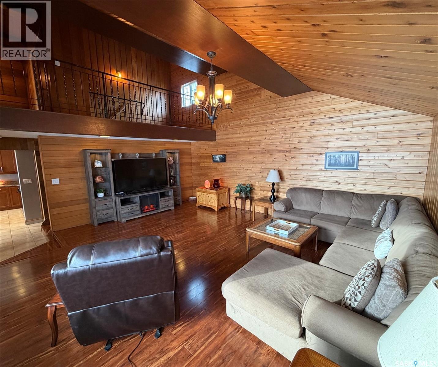 74 Nunn Street, La Ronge, SK - Indoor Photo Showing Living Room