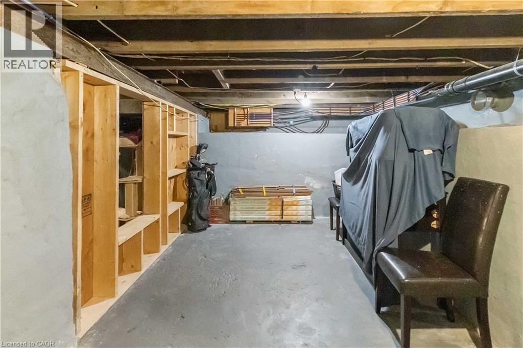 Endless storage in the basement - 112 Eagle Avenue, Brantford, ON - Indoor Photo Showing Basement