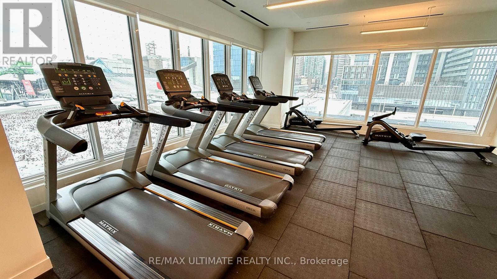 1101 - 15 Lower Jarvis Street, Toronto, ON - Indoor Photo Showing Gym Room