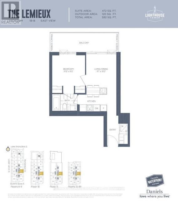 1101 - 15 Lower Jarvis Street, Toronto, ON - Other