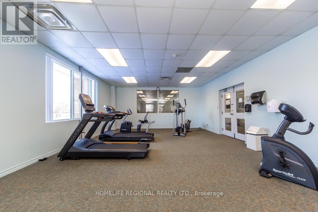202 - 1665 Pickering Parkway, Pickering, ON - Indoor Photo Showing Gym Room