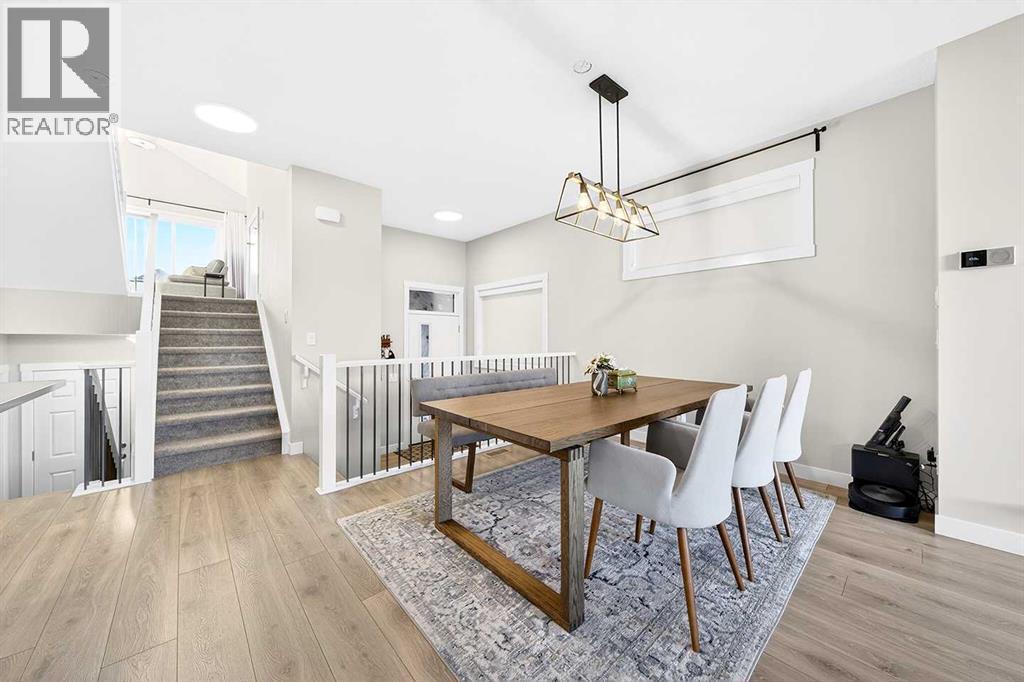 13 Cranbrook Close Se, Calgary, AB - Indoor Photo Showing Dining Room