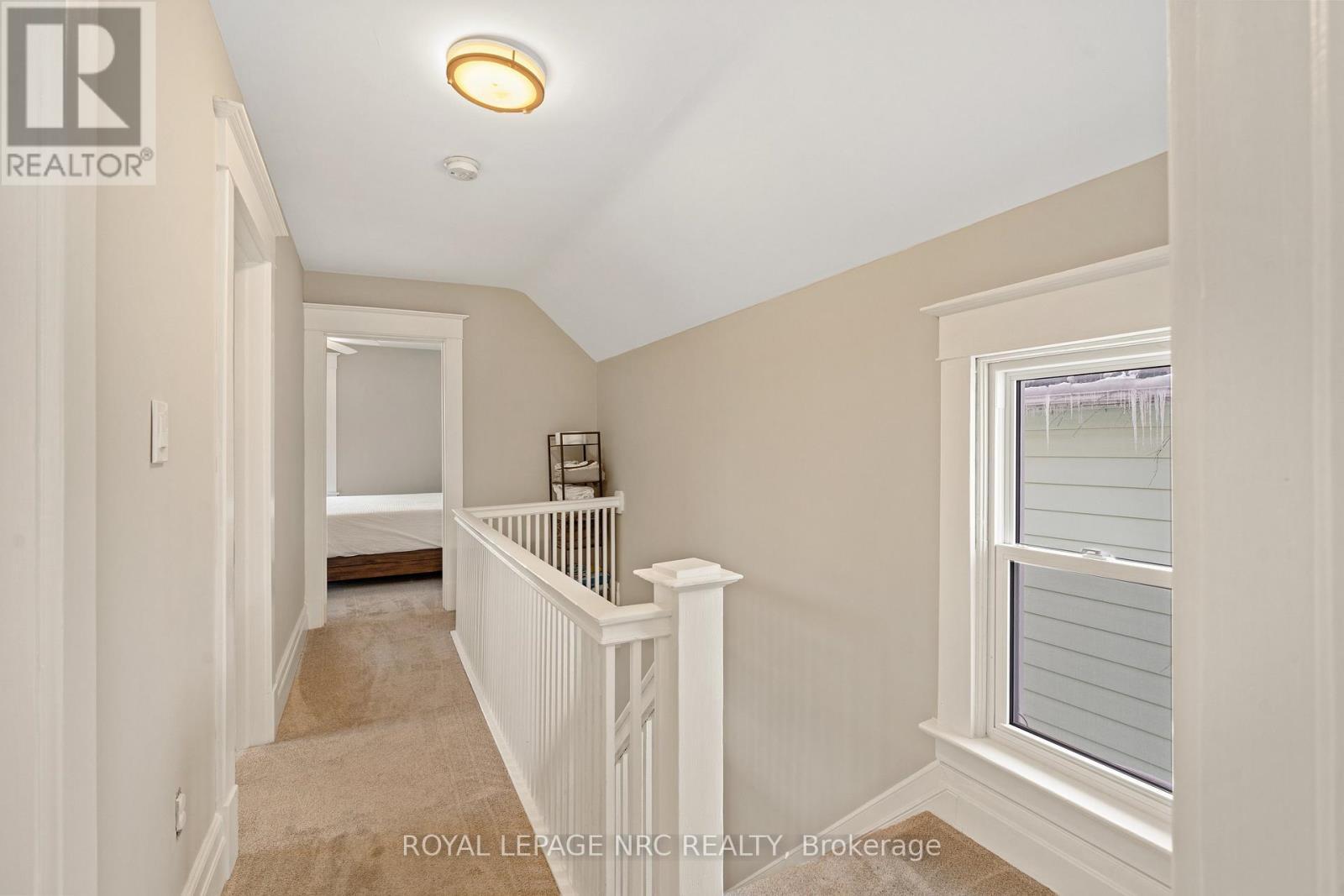 Abundant natural light at top of the stairs - 76 Henry Street, St. Catharines (Downtown), ON - Indoor Photo Showing Other Room