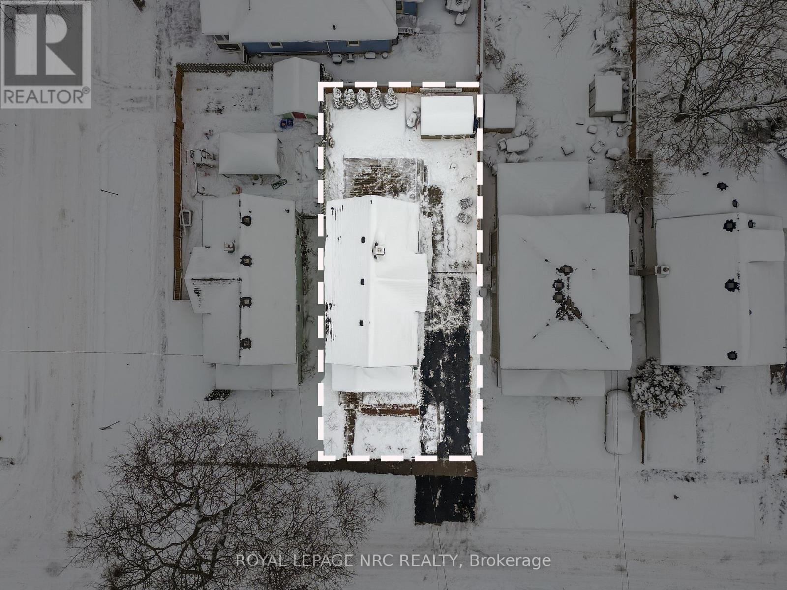 View from above, 38 x 96 lot - 76 Henry Street, St. Catharines (Downtown), ON - Other