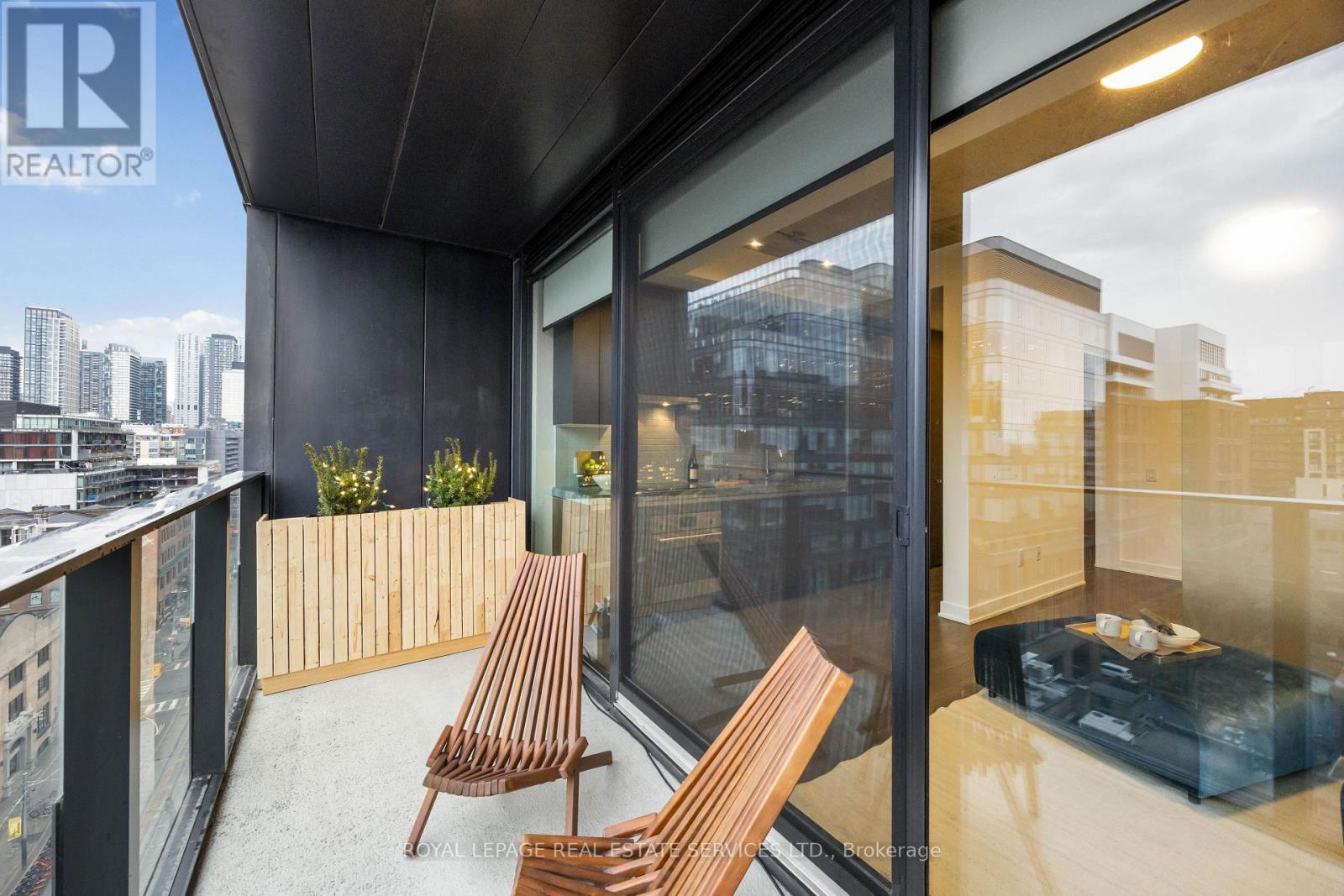 1128 - 629 King Street W, Toronto, ON - Outdoor With Balcony With Exterior