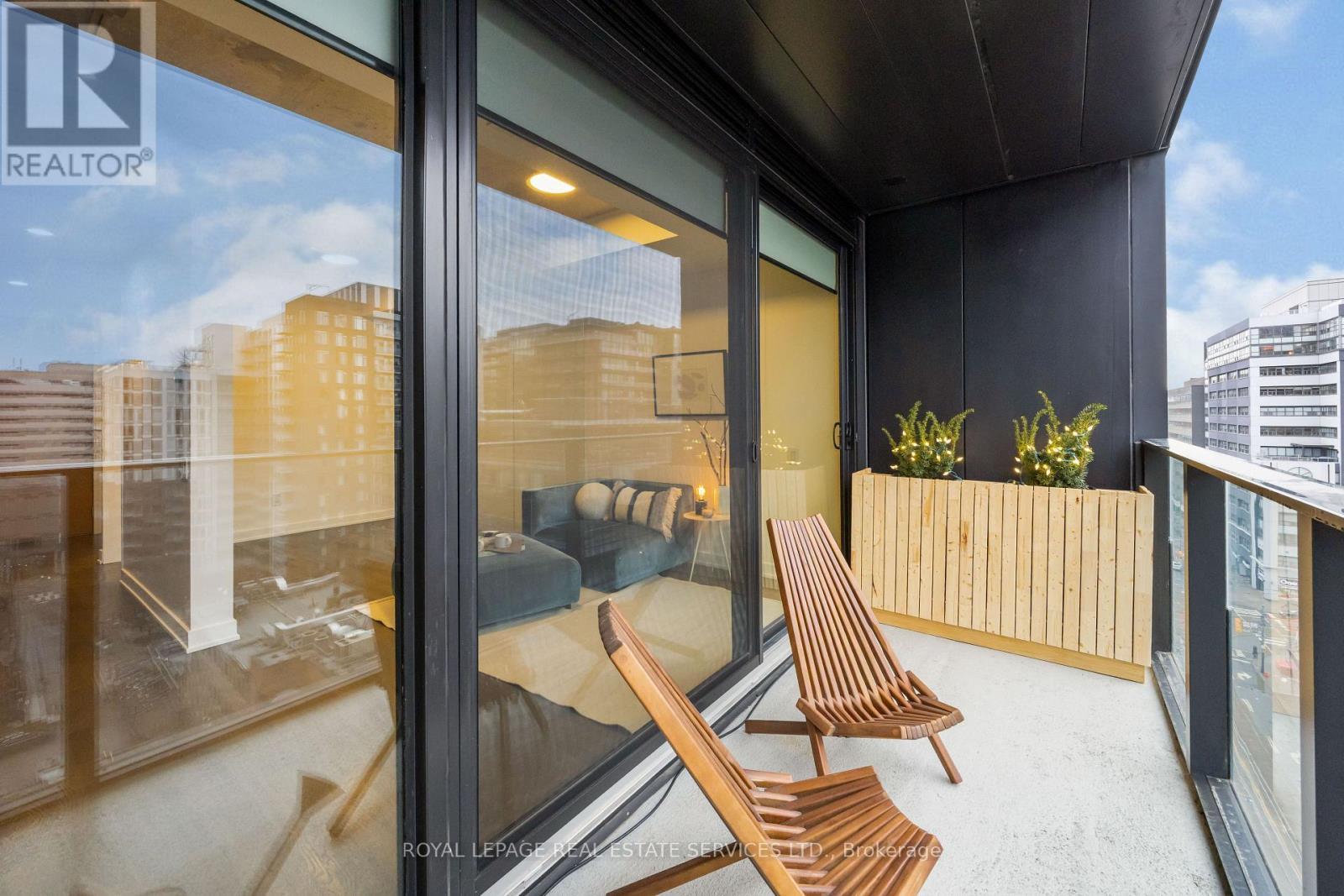 1128 - 629 King Street W, Toronto, ON - Outdoor With Balcony With Exterior